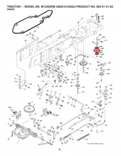 poulie pour Mac Culloch M12592RB