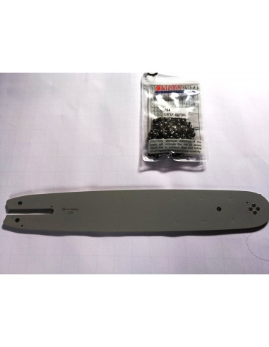 guide 14 pouces + chaine pour sthil 017